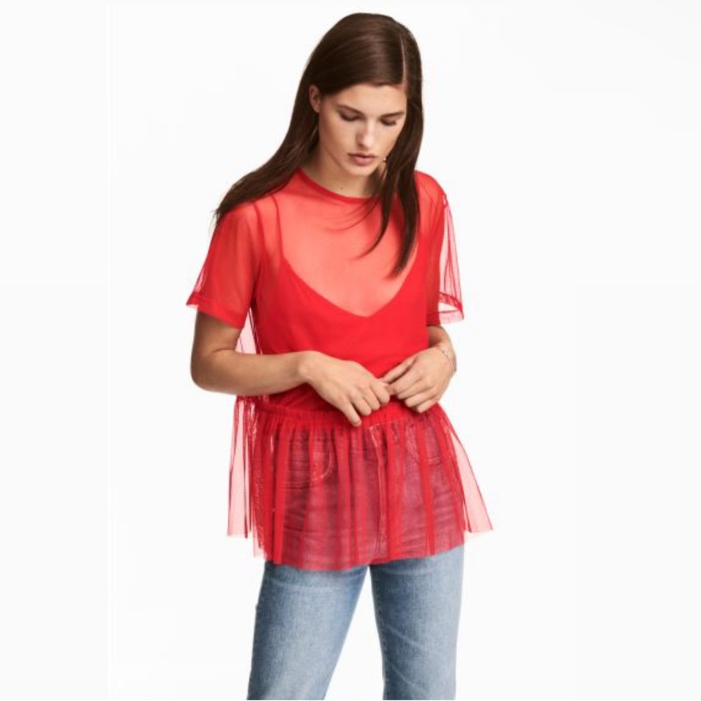H&M Mesh Top